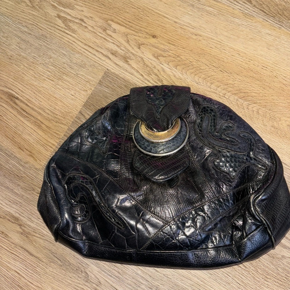 Black vintage sharif purse